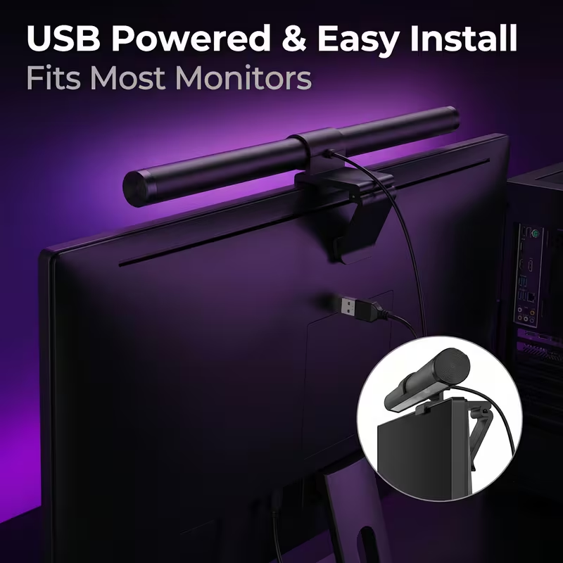 Monitor Light Bar - Barra Luminosa LED per Monitor con