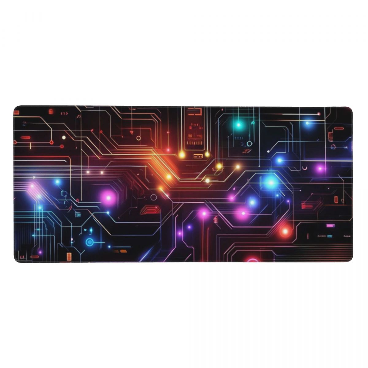 Tech Accessories For Laptop - Tappetino per mouse grande con circuito