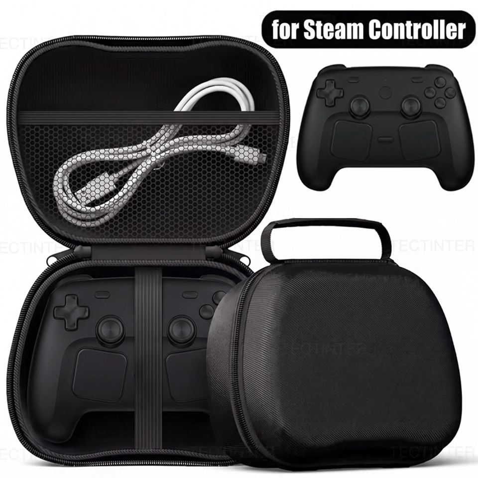 Tech Accessories Case - Custodia Protettiva per Controller Steam/PS5 PS4