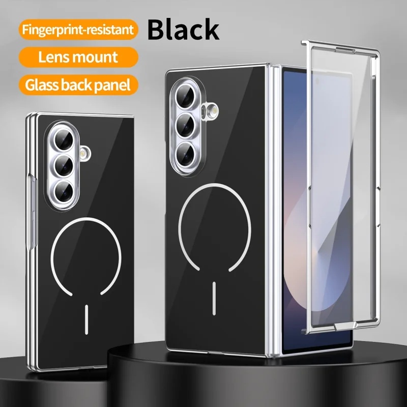 Tech Accessories Dropshipping - Custodia Magnetica Pieghevole in Vetro per
