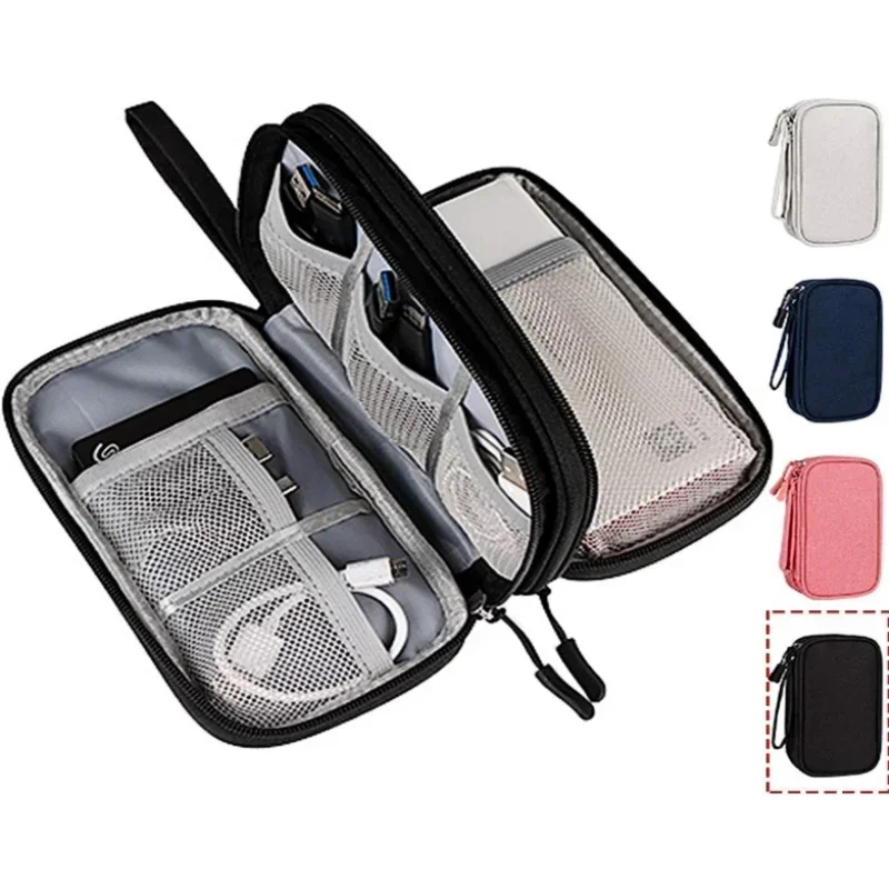 Tech Accessories Case - Borsa da Viaggio per Cavi, Custodia