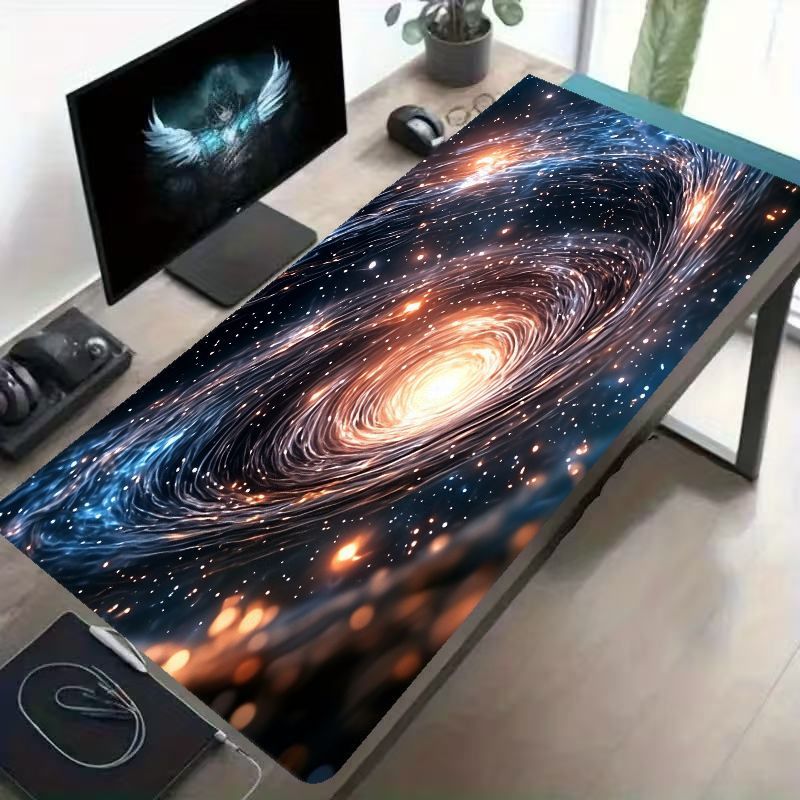 We Tech Galaxy Accessories - Tappetino per mouse in ferro con