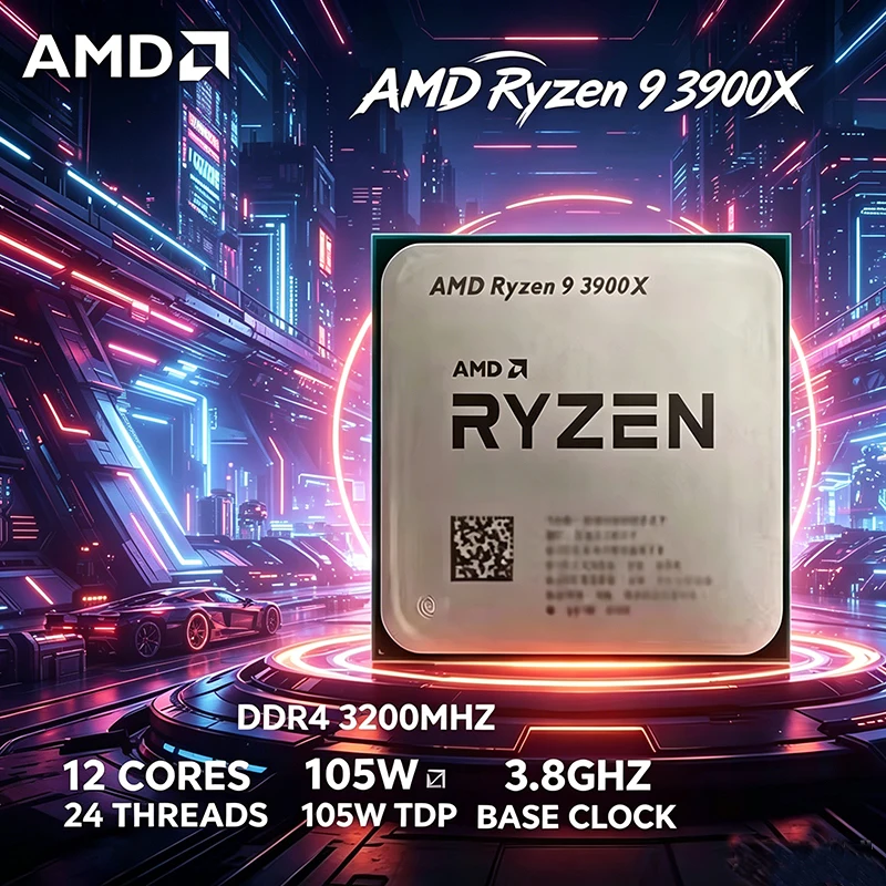 Amd Cpu Ryzen 9 - Processore AMD Ryzen 9 R9 3900X