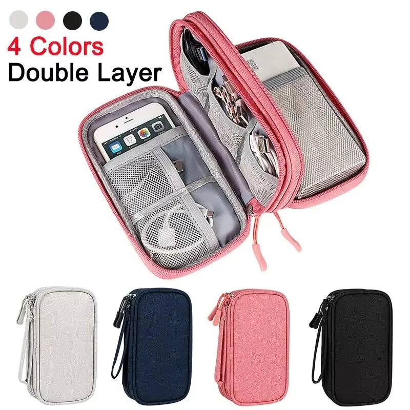 Tech Accessories Case - Borsa da viaggio impermeabile per il