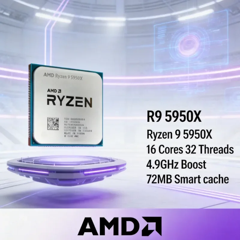 Amd Cpu Ryzen 9 - Processore AMD Ryzen 9 5950X R9