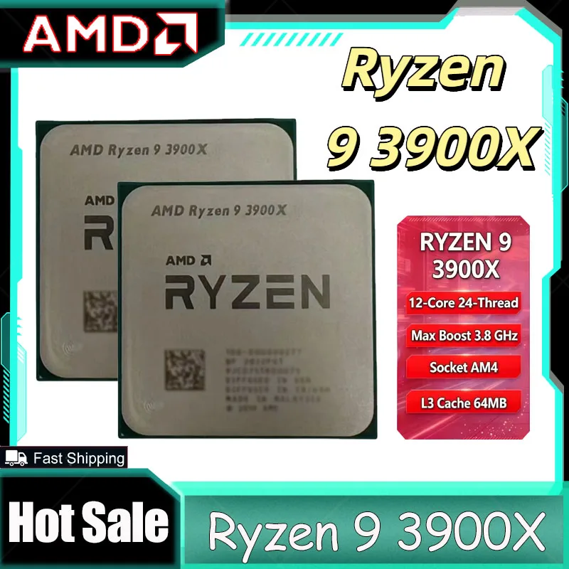 Amd Cpu Ryzen 9 - Processore AMD Ryzen 9 3900X 12