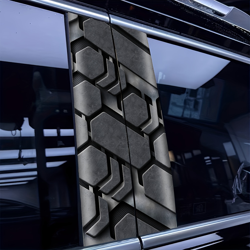 Tech Accessories For Laptop - Adesivo per auto in metallo con