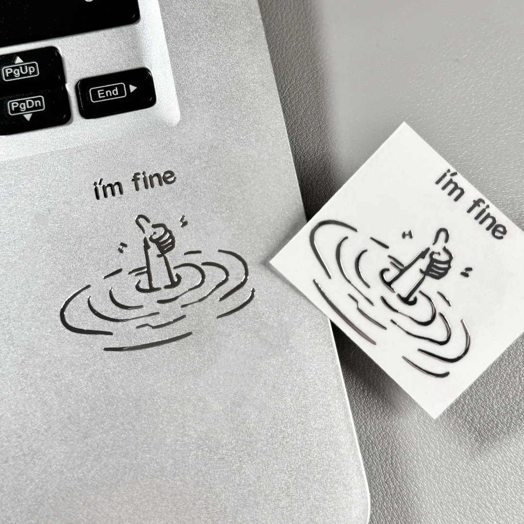 Tech Accessories For Laptop - 5/10 pezzi di adesivi personalizzati con