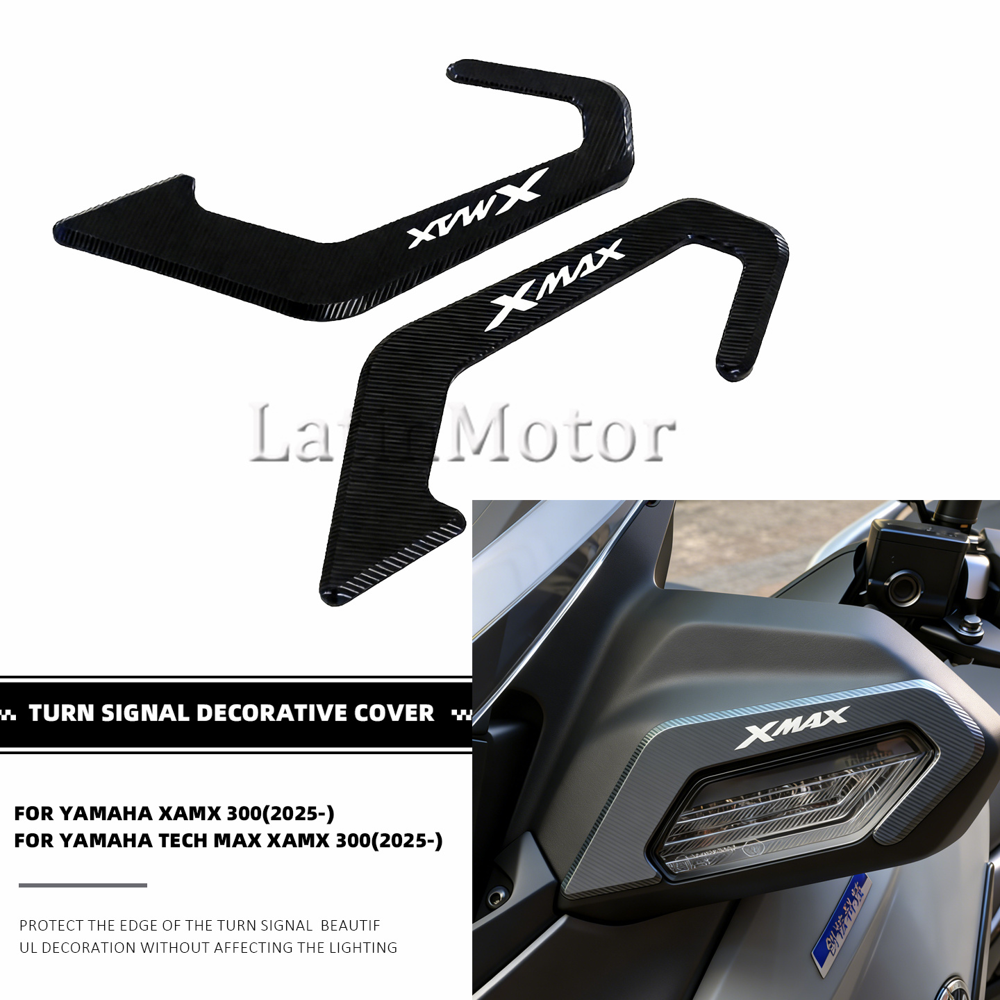 Tech Lighting Accessories - Per Yamaha XMAX300 XMAX TECH MAX