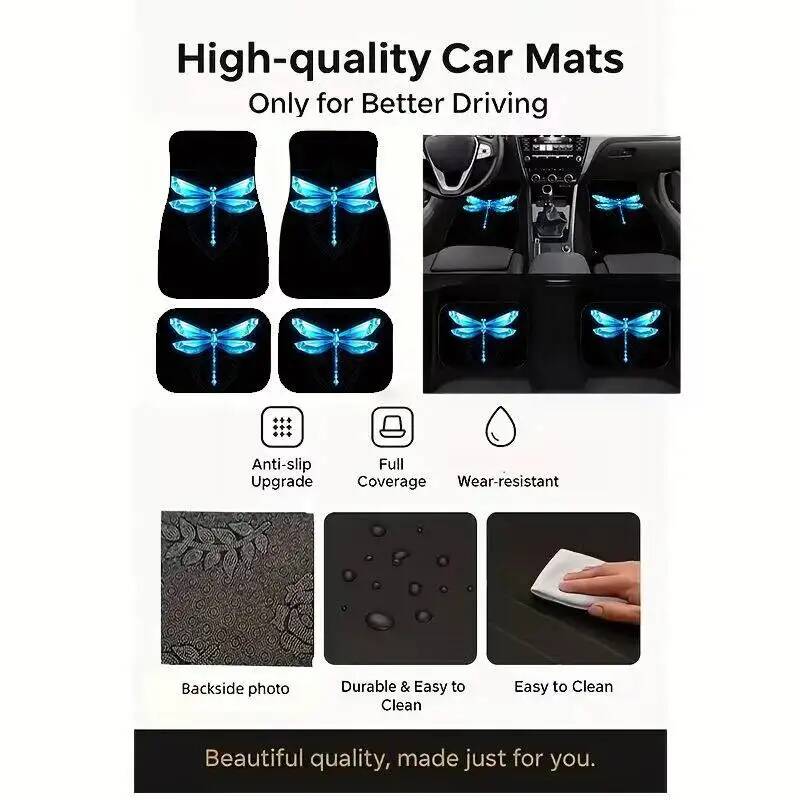 4 Pezzi Tappetini Auto Blu Cri - Universal Tech Accessories recensione e prezzo