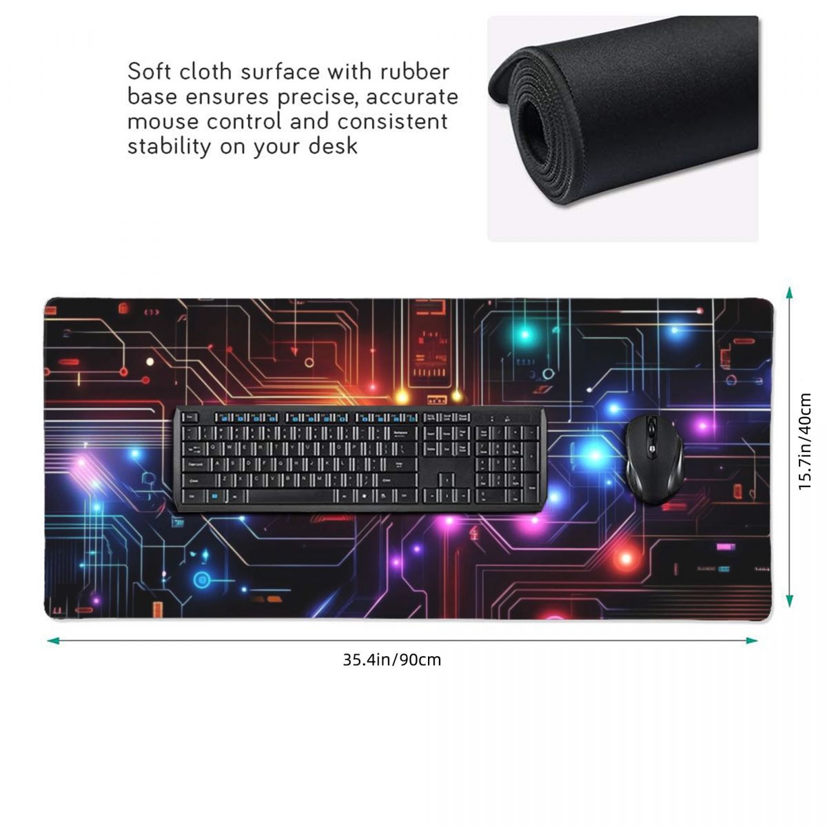 Tappetino per mouse grande con - Tech Accessories For Laptop recensione e prezzo