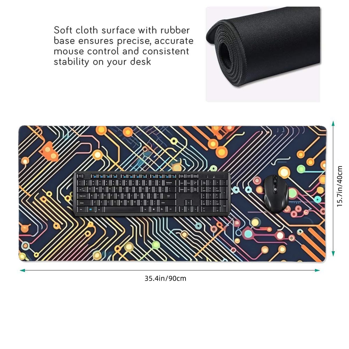 Tappetino per mouse grande con - Tech Accessories For Laptop recensione e prezzo