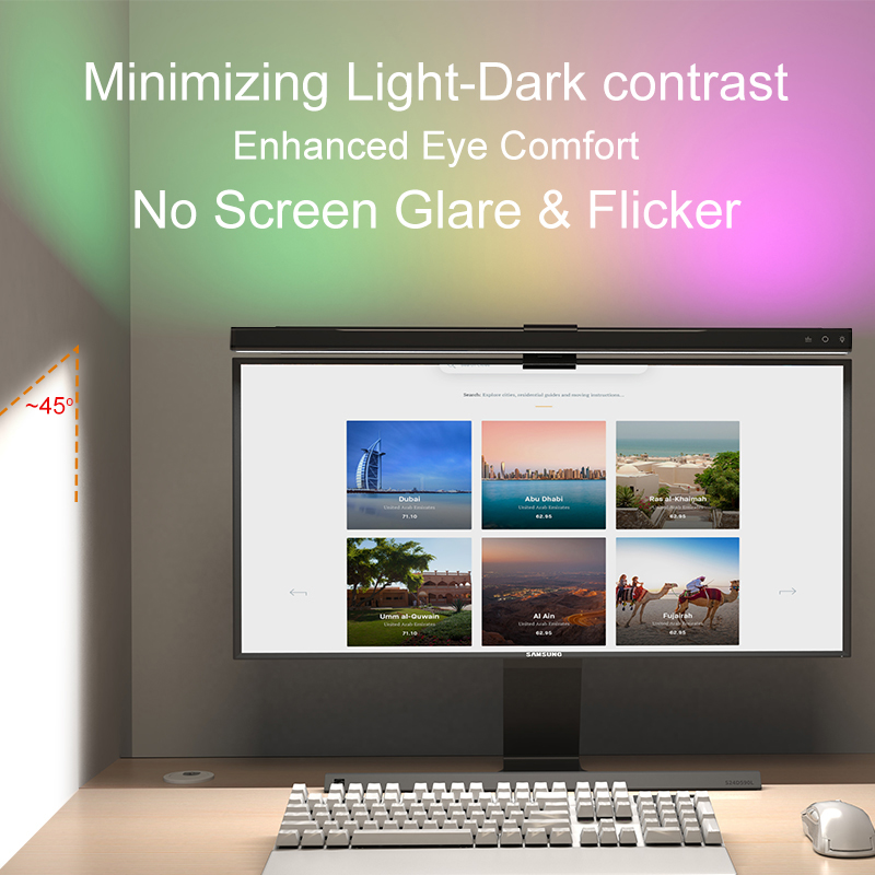 Lampada RGB 60/80cm per Monito - Monitor Light Bar recensione e prezzo
