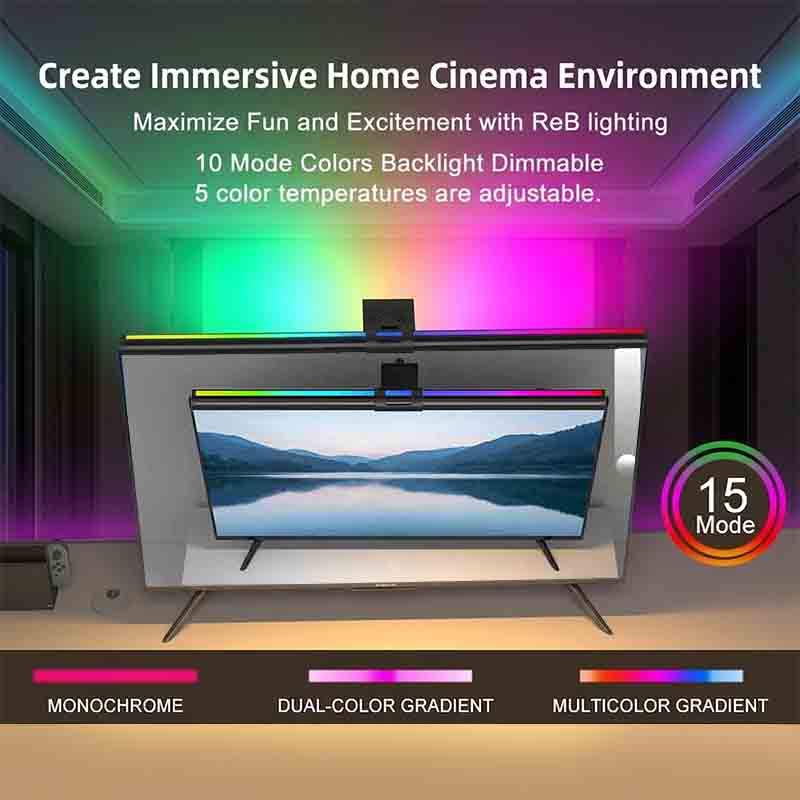 Lampada RGB 60/80cm per Monito - Monitor Light Bar recensione e prezzo