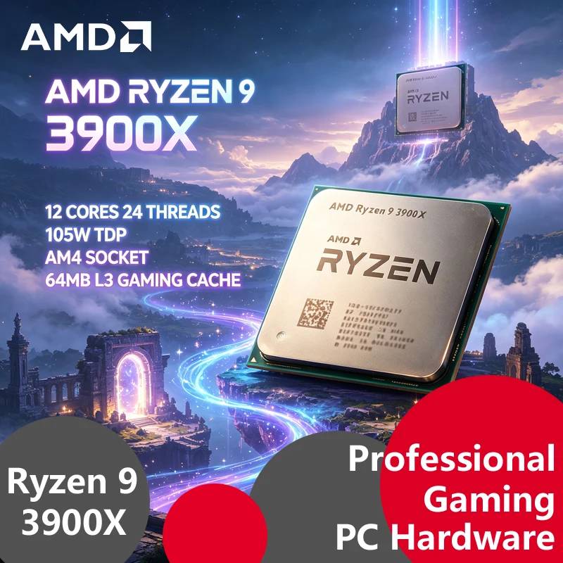 AMD Ryzen 9 3900X CPU Sbloccat - Amd Cpu Ryzen 9 recensione e prezzo