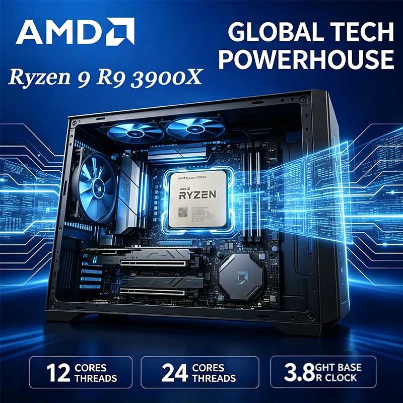 Processore AMD Ryzen 9 3900X 1 - Amd Cpu Ryzen 9 recensione e prezzo